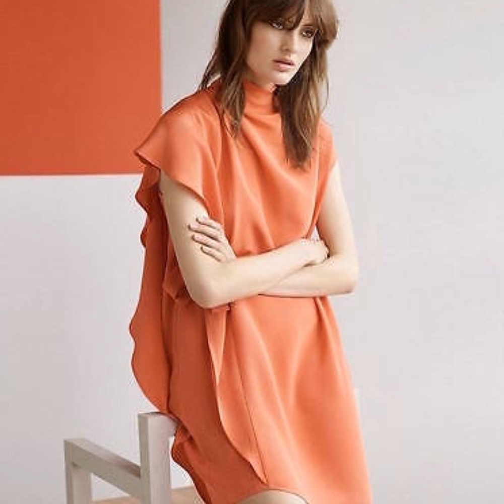 TOPSHOP 100% silk dress